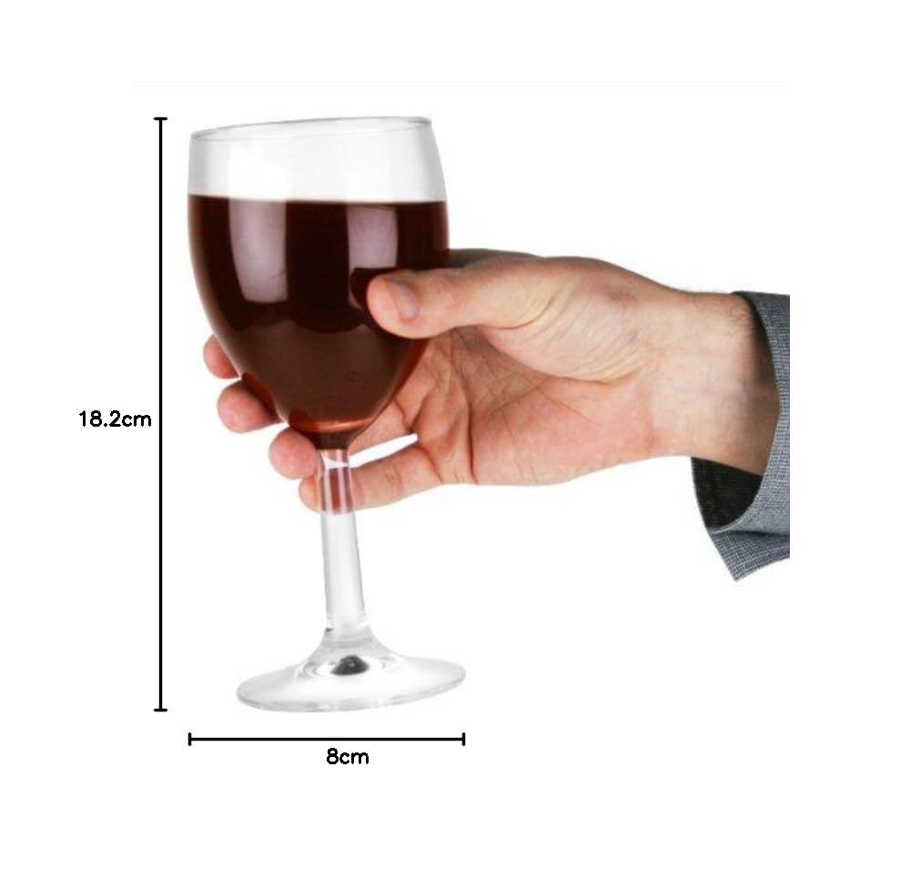 Arcoroc F2516 Savoie - Copa de vino con marca CE, capacidad de 350 ml, paquete de 6