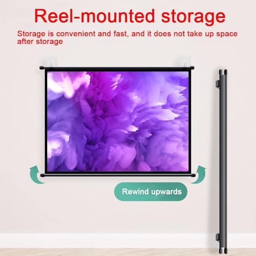 Pantalla para proyector manual 60in 16:9 miniatura 3