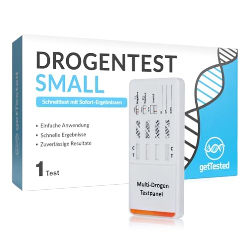 getTested getTested at Home Drug Test 4 substances (1 test) Test pour 4 médicaments différents, vous pouvez facilement et discrètement analyser la présence de 4 médicaments couramment utilisés