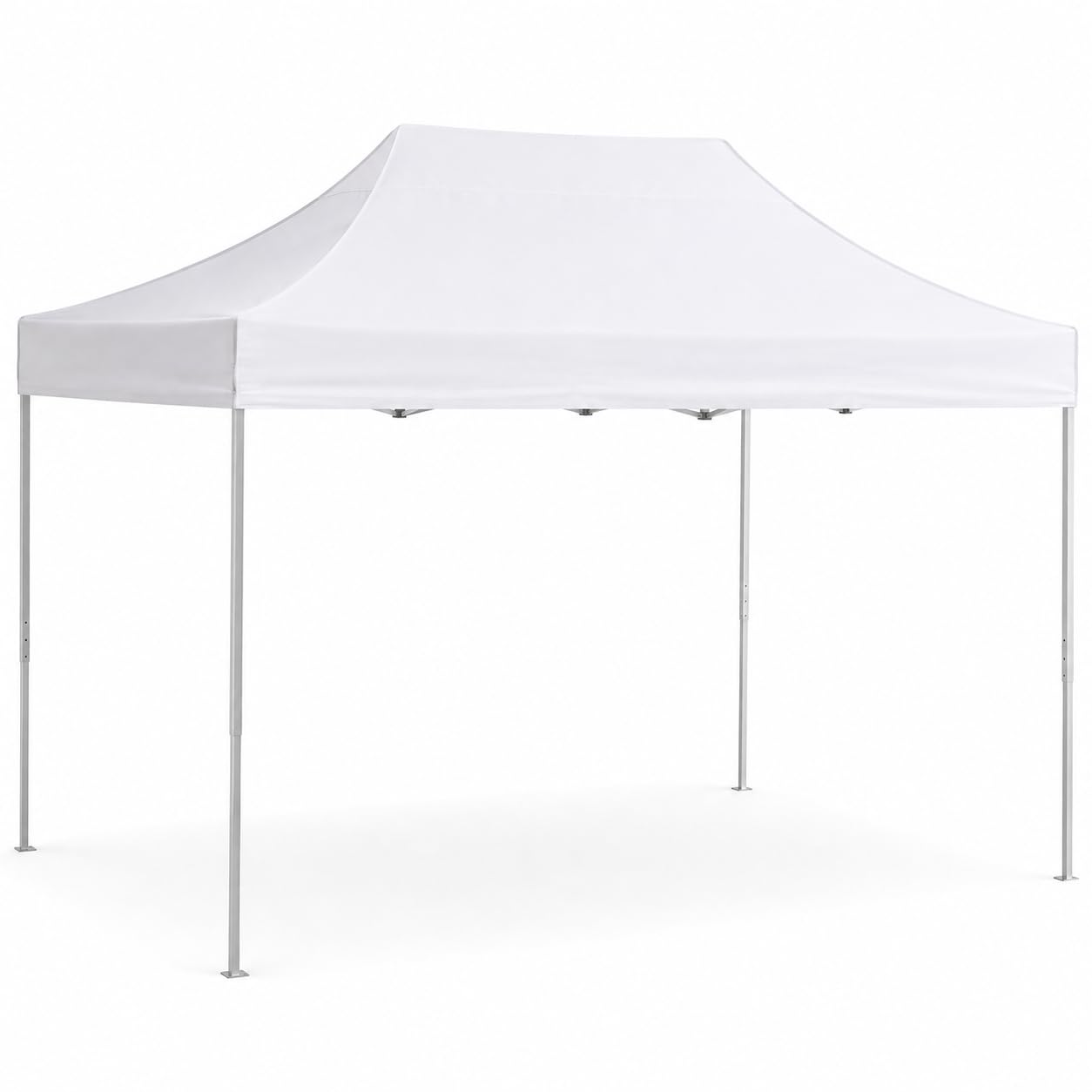10' x 15' Aluminum Instant Pop-Up Canopy Tent by Glownary – 10 Feet X 10 Feet, Polyester, Black, Model 554alpbkkit4