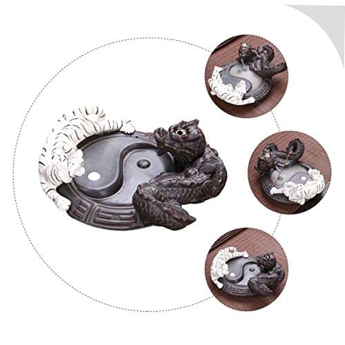 Support pour maison encens reflux tigre PRETYZOOM salon
