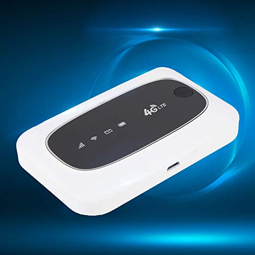 4G Lte Mobile Wifi Modem Mini Wireless Mobile Router Portable Pocket Wifi Router Hotspot For Indoor/Outdoor, Travel Partner Modem Wifi Gaming Router(White) #TOP7
