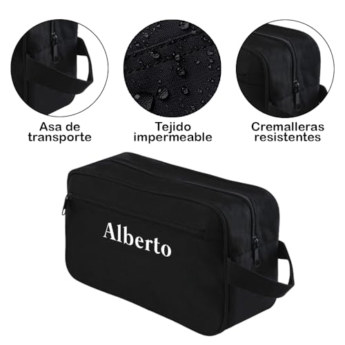 Variante de Genérico neceser hombre personalizado Negro 25 x 15 x 9 cm
