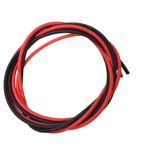 Outdoor Extension 6mm2 4mm2 2.5mm2 Solar Cable 10AWG 12AWG 14AWG Solar Panel Extension Cable Black and Red Copper Wire Solar sheathed(2Meter,14AWG-2.5mm2)