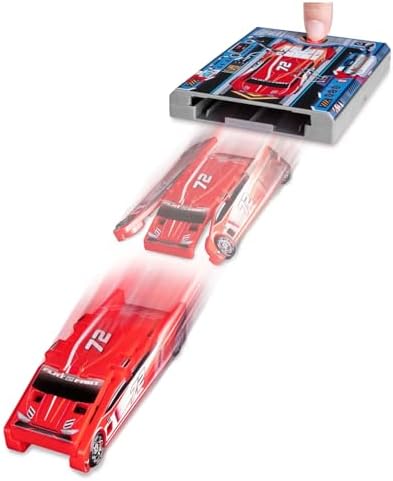 Original Stunt Card Racer – Flat Car Racer and Pocket Size Raceca...