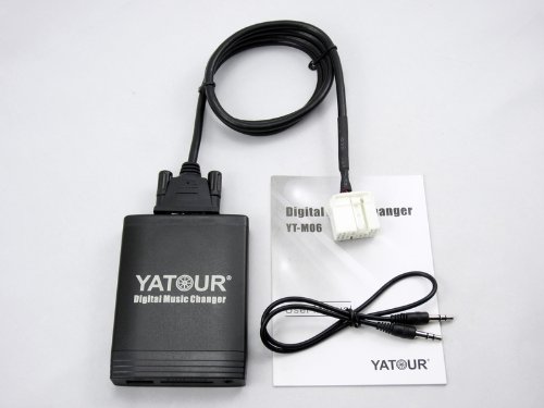 Yatour Car Digital Music Changer USB SD Aux MP3 Interfaz Car Stereo Bluetooth (Opcional) Radio para Honda 2.4