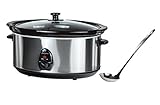Buongustaio 6.5L Slow Cooker Sear-and-Stew 220/240V - OVERSEAS USE ONLY. FOR 220/240-VOLT OPERATION ONLY. WILL NOT WORK IN USA/CANADA (Type F (EUROPE) Schuko Plug)