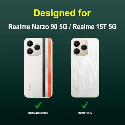 Image of Zapcase Back Case Cover for Realme Narzo 90 5G | Compatible for Realme Narzo 90 5G Back Cover | Liquid Silicon Magic Case for with Camera Protection | Dark Green