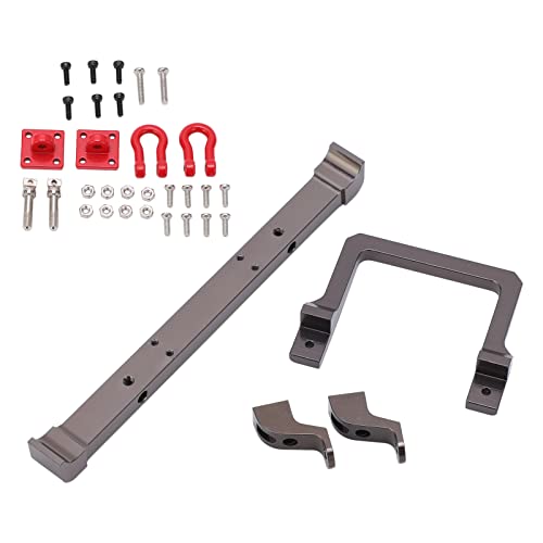 Pare-chocs avant en alliage d'aluminium haut de gamme pour crawler MN D90 1/10