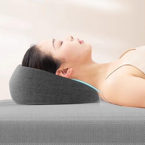 Almohada boca abajo de espuma de memoria transpirable con funda lavable 7