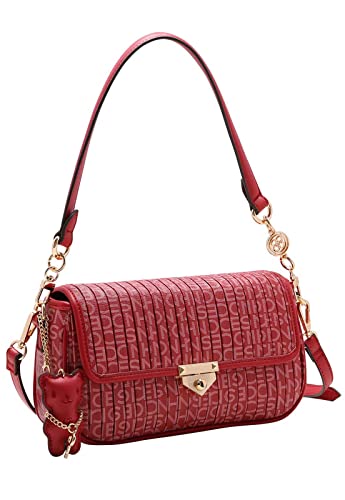 Bolsa Feminina Chenson Monograma Plissado 3483731