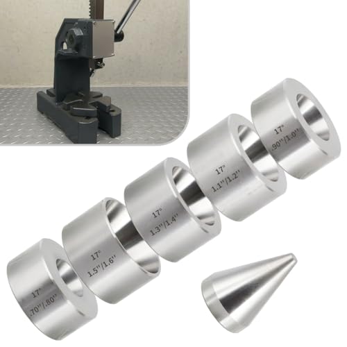 17 Degree Five Piece Set Folding Reduction Die Stainless Steel Stabilizer Folding Cone Die Set Coin Making Tool