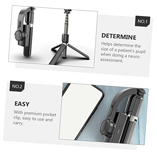 WATIIFUFU 1juego Estabilizador De Gimbal para Teléfono Móvil Soporte Función De Tripod y Rotación De Compatible Smartphones Negro - imagen 4