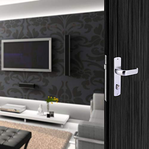 Fechadura Una Z Ext, Arouca Fechaduras, 102617/40-Z-ZCE, Cromado Escovado