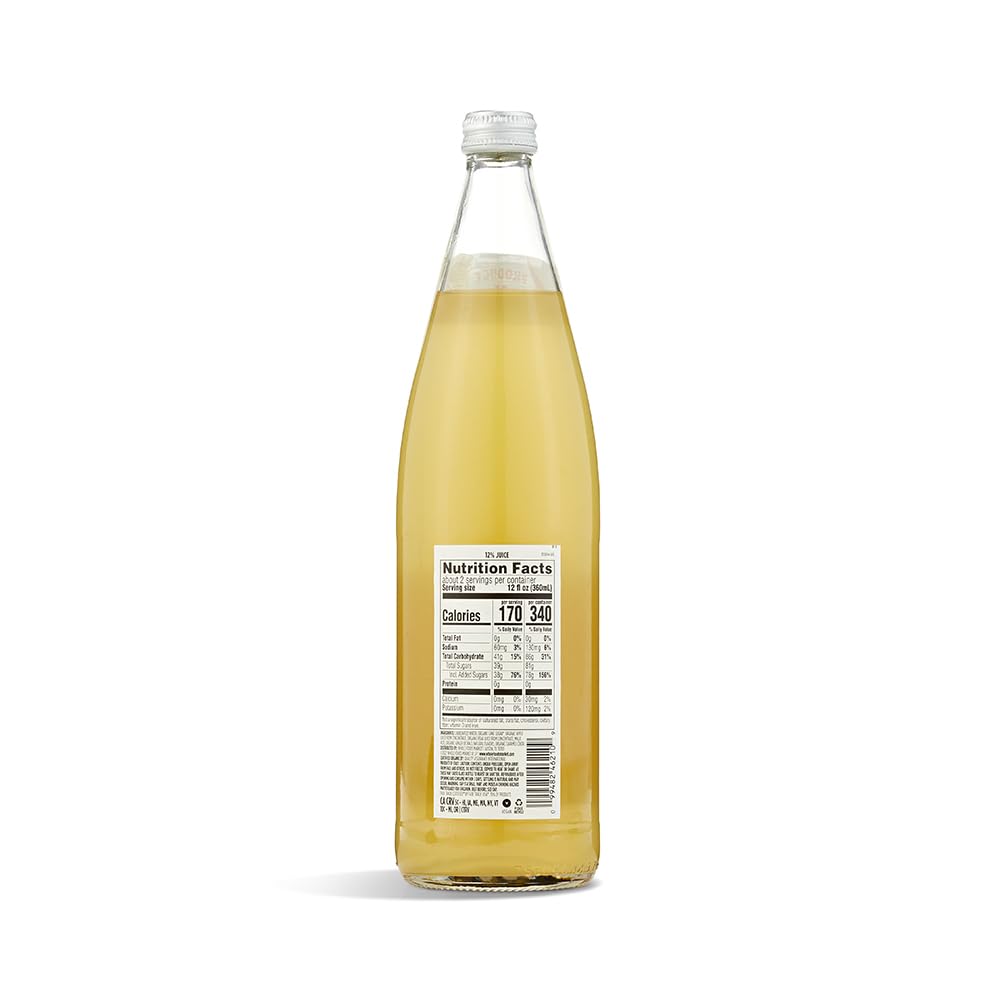 ORGANIC APPLE PEAR GINGER NATURALLY FLAVORED ITALIAN SODA, APPLE PEAR GINGER