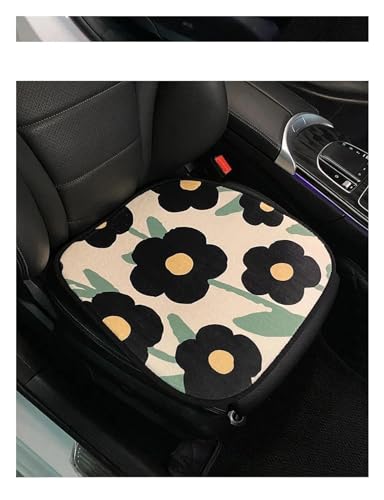 Coussin de siège de voiture en peluche respirante et douce pour une protection universelle d'hiver - 6