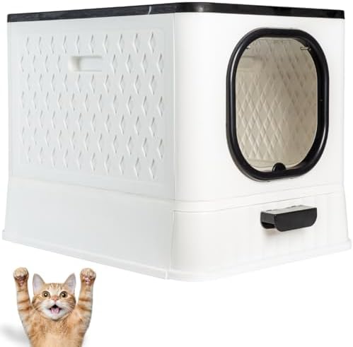 Caixa de Areia Fechada para Gatos Furba Luxo com Brindes Inclusos...