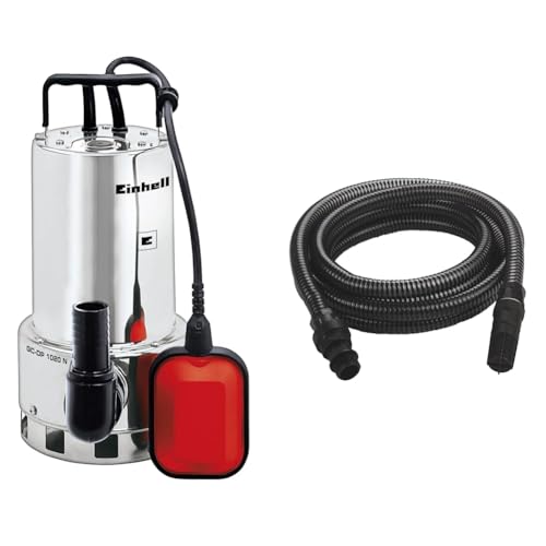 Pompe d'évacuation eaux chargées Einhell en inox pour solutionner les caves inondées - 2