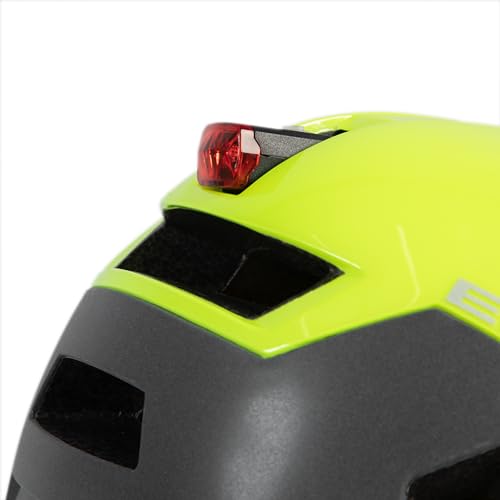 Endura Urban Luminite Ciclismo Casco para Hombre, Hi-Viz Yellow, M-L