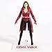 Iron Man, Captain America, Ant-Man, Hulk, Iron Spider, Black Vision, Black Panther, Scarlet, Hawkeye (Spider-Man) Figurine Articulée,Scarlet Witch