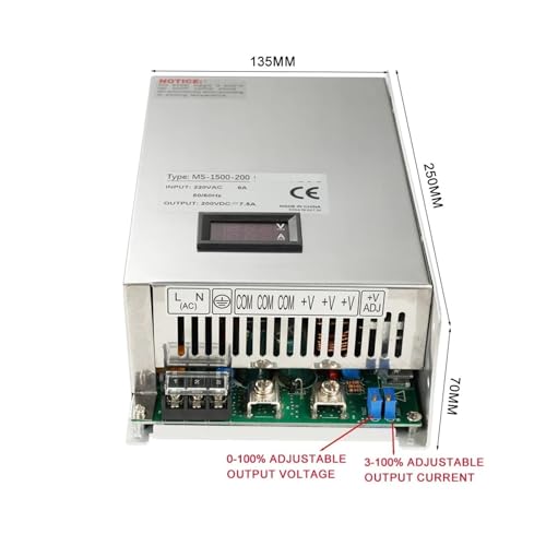 Alimentation réglable à affichage numérique transformateur de courant 110V - 3