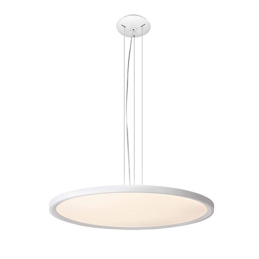 Lustre LED moderne pour salle à manger suspension décorative ronde 40 cm en acrylique