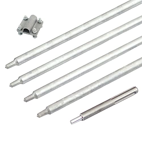 Blitzschutz Zubehör (4m Tiefenerder SET verzinkt)