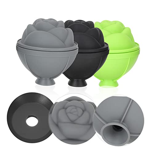 Molde de silicona para hielo en forma de bola 3 pzas miniatura 4