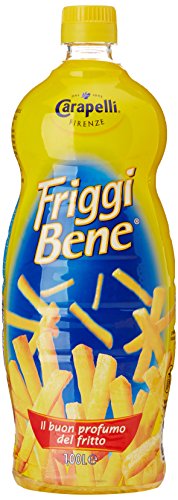 Carapelli - Friggi Bene, Olio Di Semi Di Girasole Con Olio Essenziale Di Coriandolo - 1000 Ml