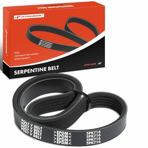 Correa serpentina para viajar sin averías en Ford Escort 1982 1.6L