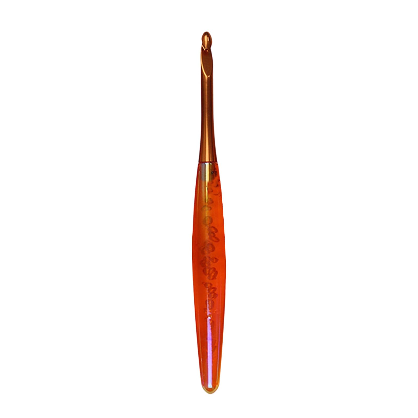 Professional Acrylic Handle Crochet Hook Ergonomic Aluminium Crochet Hook Needle Yarn Tool for Beginner Hobbyist Acrylic Knitting Tool