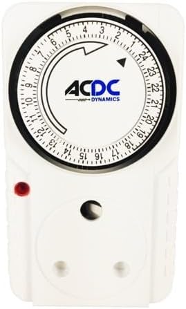 ACDC Dynamics 24 Hour Main Plug-in Timer : Amazon.co.za: DIY & Tools