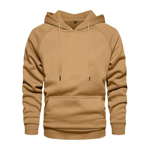 Sweat à capuche homme look quotidien finitions haut de gamme