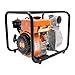LOYALHEARTDY Water Pumps 196CC Diesel Water Pump Heavy-duty 4-Storke Single Cylinder Air-cooled Diesel Powered Water Pumps 3 inch Diesel Water Pump Portable Irrigation Pump