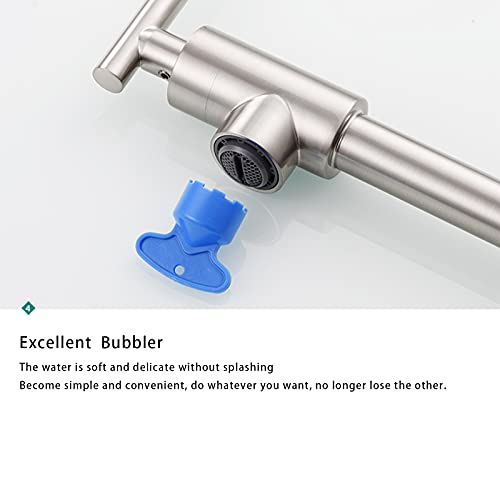 Robinet de cuisine cascade avec mitigeur eau chaude et froide fluide - 3