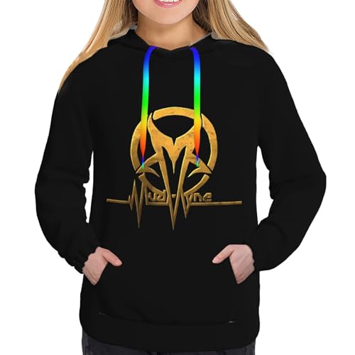 Mudvaynes Hoodie For Women Long Sleeve Casual Pullover Hooded Sweatshirt Fashion Hoodies