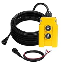 3 Wire Dump Trailer Remote Control Switch for Hydraulic Pump 12V DC for Liftgate Winch Hoist Dump Truck Lift Platform