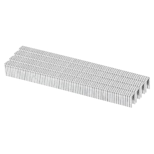 uxcell 18 Gauge Narrow Crown Staples 1/4