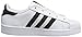 adidas Originals Superstar C Basketball Shoe (Little Kid),White/Black/White,1.5 M US Little Kid