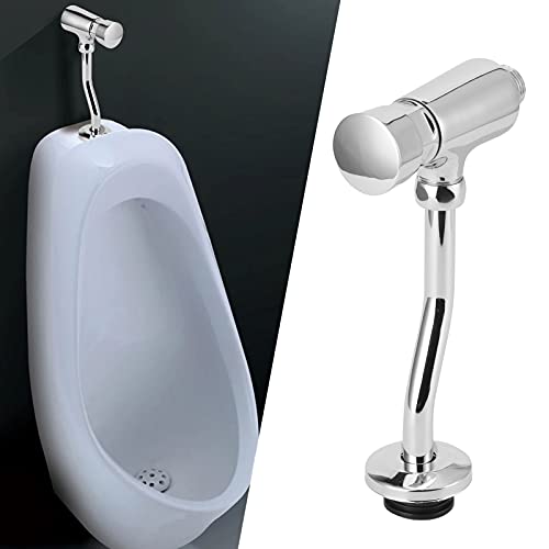 Urinalspülventil, G1/2 Bidet T Adapter aus Zinklegierung Urinalspüler für Urinal, Badezimmer, Toilette, WC, Urinal, Druckspülung