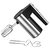 Miscelatore elettrico,In acciaio inox con fruste antiscivolo - Sbattitore elettrico Utensile da...