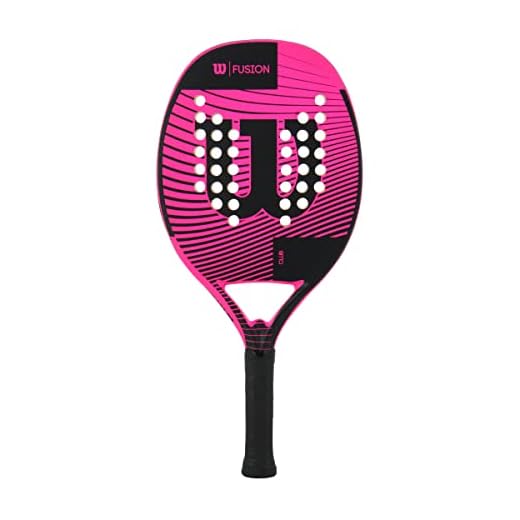 Wilson Fusion, Raquete de Tênis de Praia Adulto Unissex, Rosa (Pink), 0