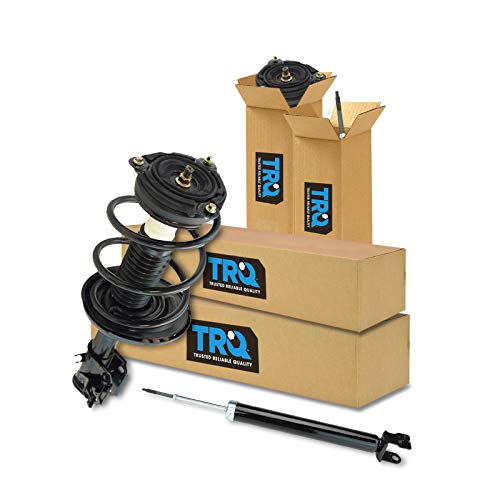Trq Loaded Quick Complete Strut Spring Assembly Shock Kit Set 4Pc Front Rear New For 2013-2017 Nissan Altima Sedan #TOP11