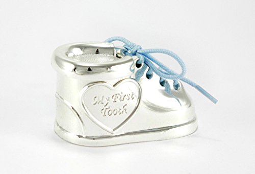 Brillibrum Design Milchzahndose Silber mit Gravur aus Metall versilbert anlaufgeschützt mit Rosa & Blauen Schnürsenkel - Zahndose mit Namen personalisiert - Baby Zahnbox für Milchzähne als Geschenke für Jungen und Mädchen - Image 7