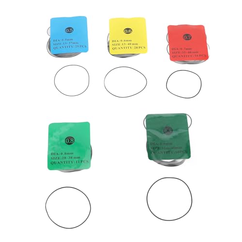 Joints Toriques Étanches, Joints de Couvercle Arrière, 90 Pièces en Caoutchouc, Kit de Remplacement, Pour Montres