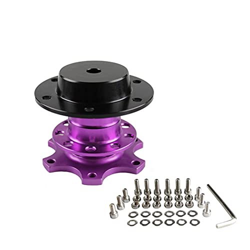 MKVAXR Aluminium Lenkrad Schnellspanner Nabe Lila