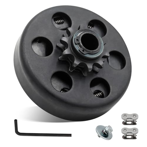 Image of Mini Bike Go Kart Clutch 5 /8'' Bore 10 Tooth Clutch for #40 /41 /420 Chain, Predator 212cc 196cc 10T Centrifugal Clutch Works with 2-6.5hp GX160 GX140 GX200 Engine