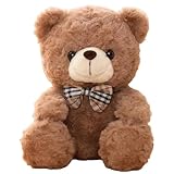 PDirat Teddybär, Teddy Bär, Getahug Teddybär Kuscheltier, 25 cm Teddy Bear Plüschbär, Ideal Als Schlafbegleiter Und Geschenk Für Geburtstag, Valentinstag Und Weihnachten