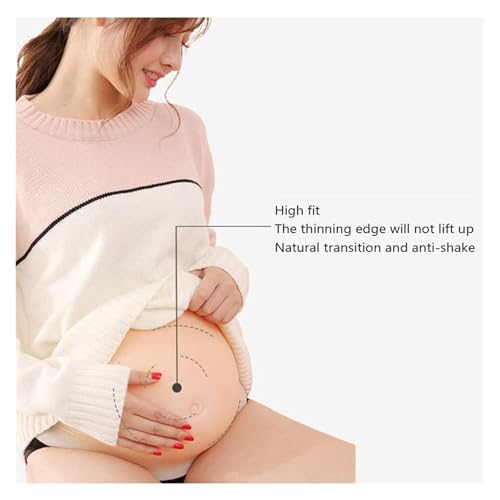 Ventre de grossesse en silicone ajustable pour costume de maternité et cosplay