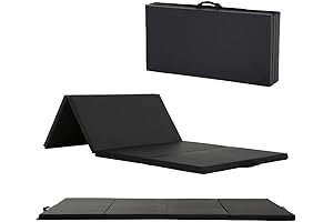 Folding Gymnastics Mat 4x10 for Gymnastics, Tumbling, Yoga, and Exercise